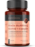 pureclinica Biotina 400% Potencia 40.000mcg 90 Caplets