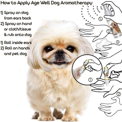The Blissful Dog Pekingese Age Well Spray Aromatherapy – Image 4