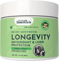 Animal Essentials Longevity Suplemento de Hongo Reishi para Perros y Gatos - Extracto en Polvo, Salud Cardiovascular y Hepática, Antioxidante - 50g