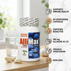 Allimax 180 mg 90 cápsulas vegetales - Complemento alimenticio de ajo