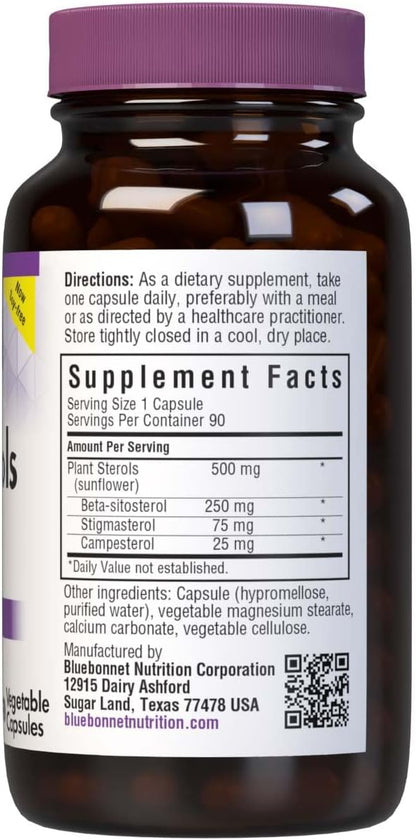 Bluebonnet Nutrition Esteroles Vegetales 500mg - 90 Cápsulas – Image 2