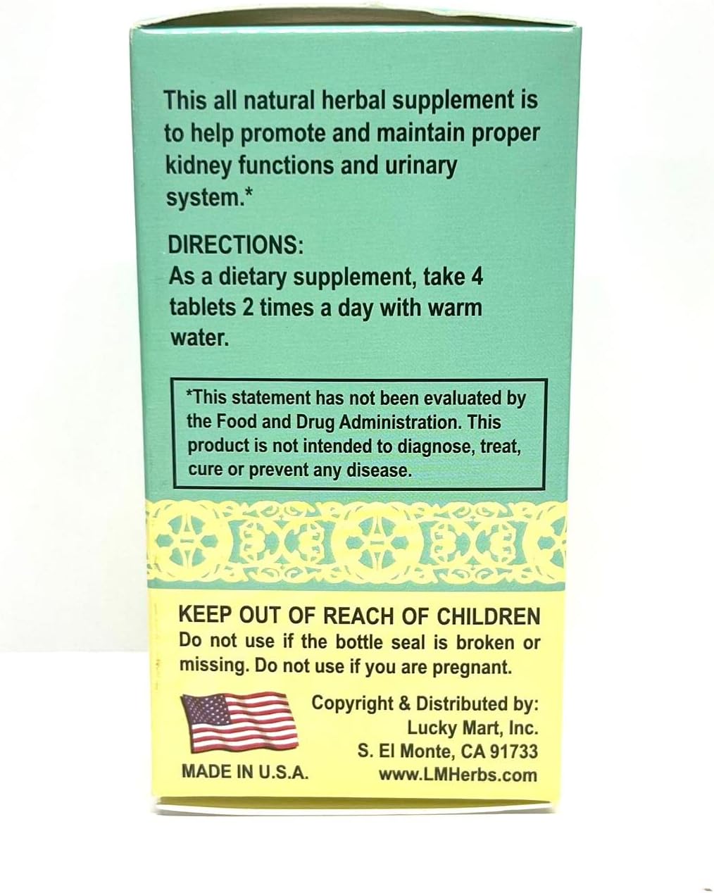 Shilingtong Herbal Supplement - Apoyo Urinario Natural