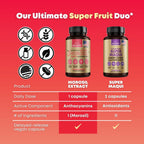 Morosil Extracto de Naranja Moro 400 mg - 60 Cápsulas Vegetales