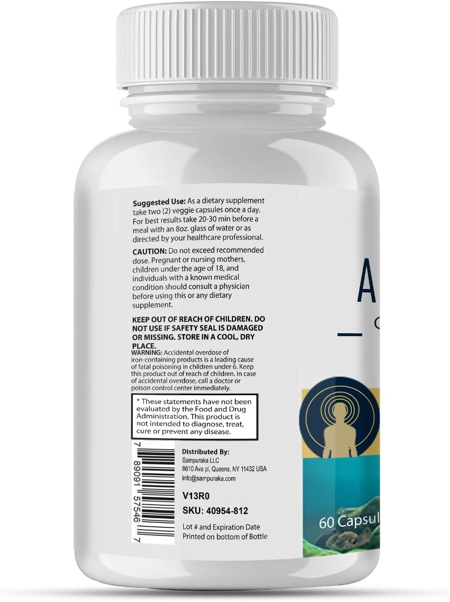 AquaPeace New Advanced Formula - Complemento Alimenticio - 30 Días (1 Pack)