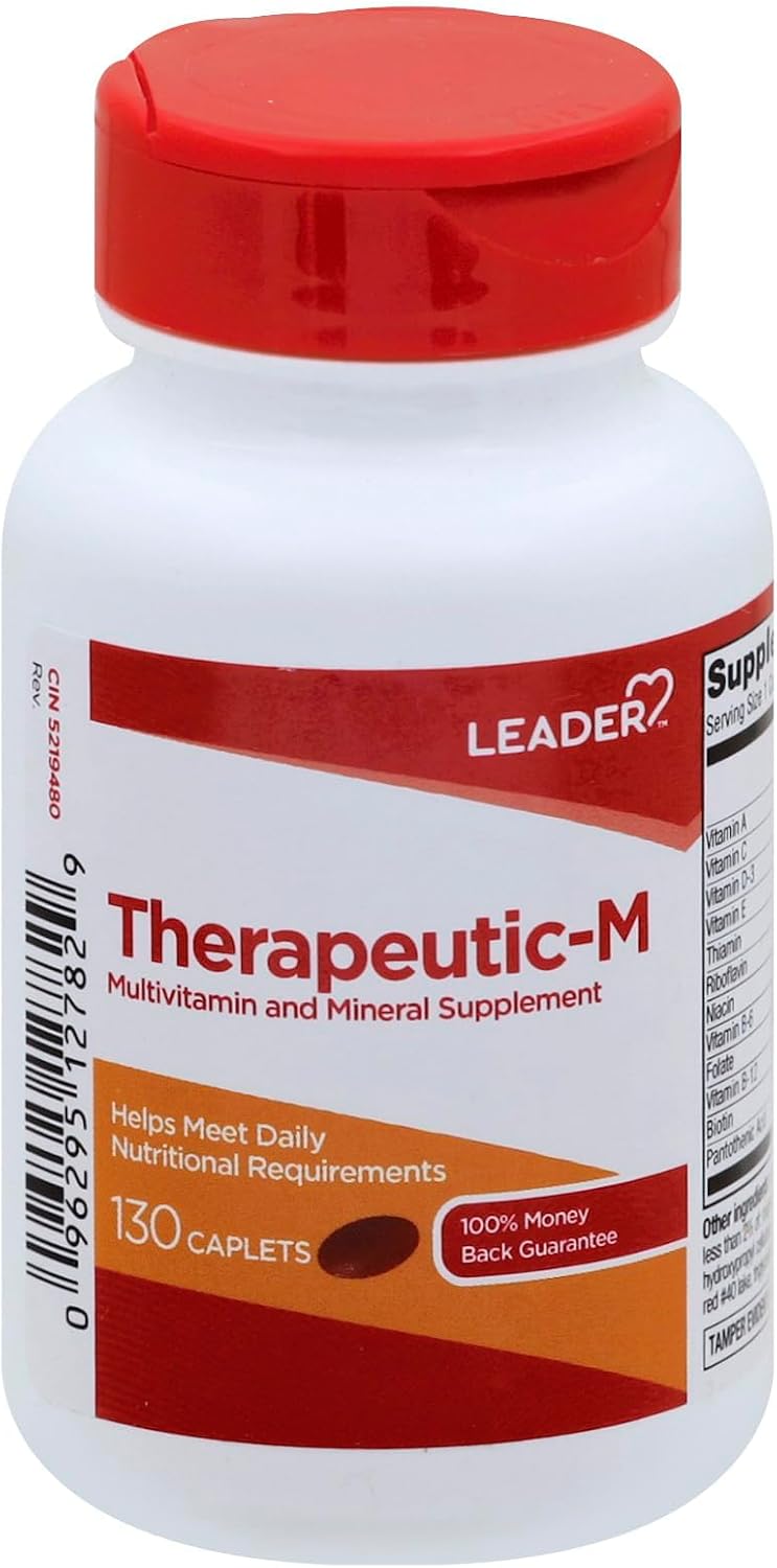 Leader Therapeutic-M Multivitamínico y Mineral - 130 Comprimidos