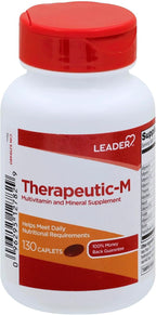 Leader Therapeutic-M Multivitamínico y Mineral - 130 Comprimidos