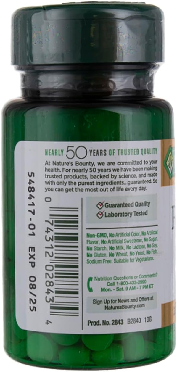 Nature's Bounty Folic Acid 800 mcg - 750 Tablets (3 Pack)