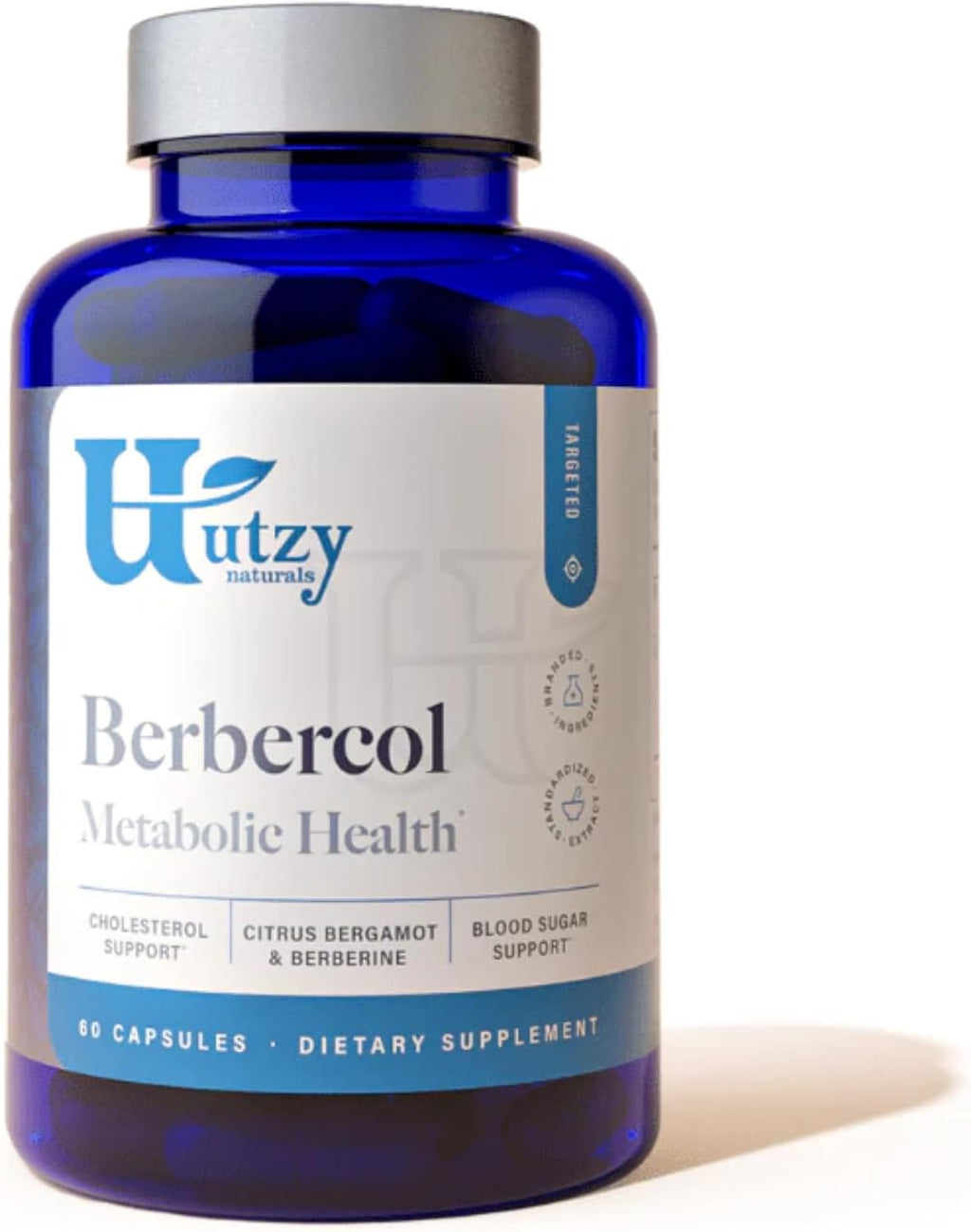 Berbercol | 500mg Citrus Bergamot (as Bergamonte) and Berberine | 60 Capsules