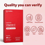 Haroutine Vitamina C Liposomal en Sobres, 500 mg por Stick, Sabor Tropical Sin Azúcar, 30 Unidades
