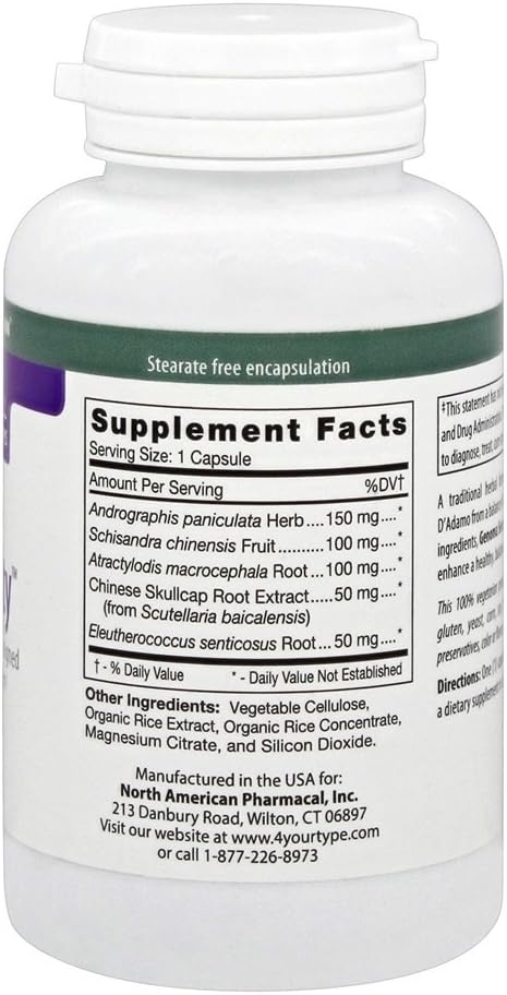 D'Adamo Personalized Nutrition Genoma Security, 60 unidades