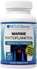 MOJObody Fitoplancton Marino Liofilizado con BioPerina, 60 Cápsulas
