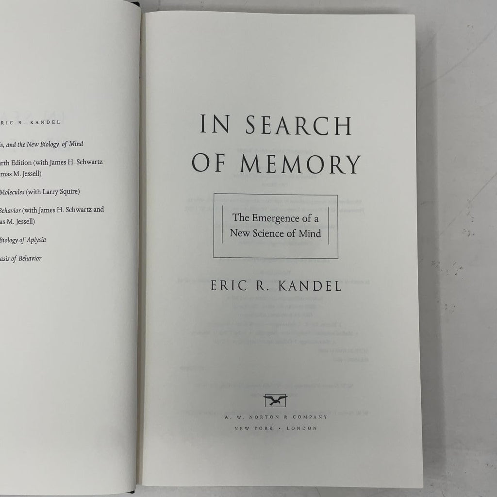 En busca de la memoria: El nacimiento de una nueva ciencia de la mente - Eric R. Kandel