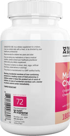 Multivitamínico infantil 180 gominolas vegetarianas sabor cherry - Complejo con vitaminas A, B, C, D3, calcio, hierro y zinc