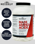 Beverly International Mass Amino Acids, 500 Comprimidos