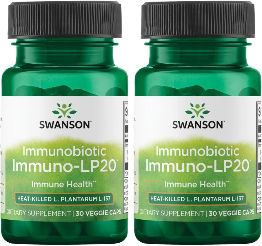 Swanson Immunobiotic Immuno-Lp20 50 mg, 30 Cápsulas Veganas