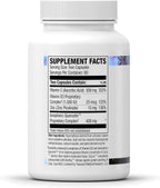 QuerciSorb Immuphore SR Quercetina con Vitamina C, D3 y Zinc - Apoyo Inmunitario - 400mg, 120 Cápsulas Vegetales