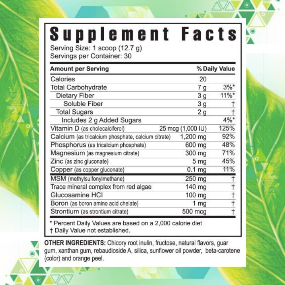 Youngevity Beyond Osteo FX – Vainilla Tropical | Multivitamin Powder for Bone Support | 30 Servings (2-Pack)