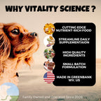 Vitality Science Pet Flora – Probióticos Naturales para Perros y Gatos | Salud Digestiva | 250 Cápsulas