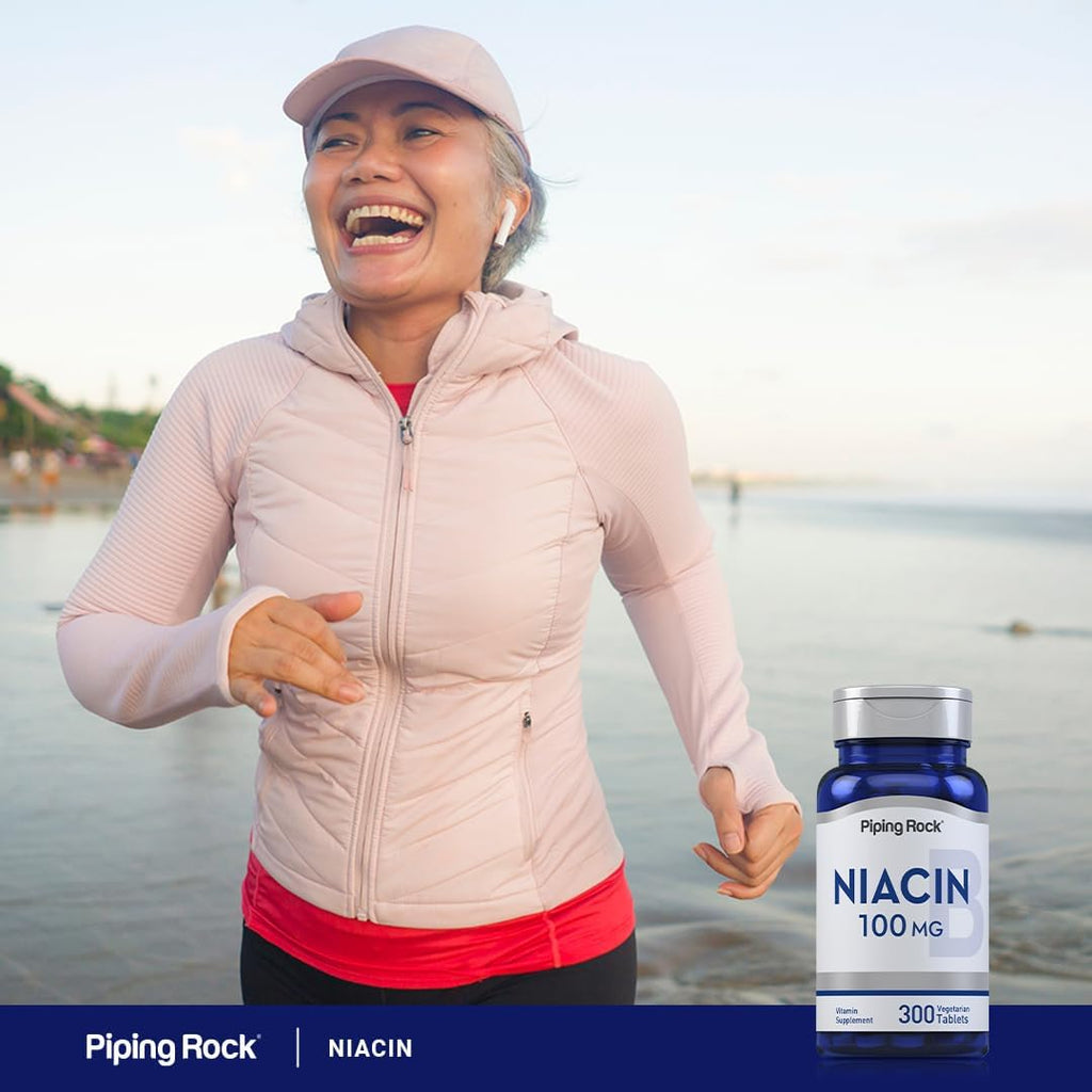 Piping Rock Niacina 100mg - 300 Comprimidos