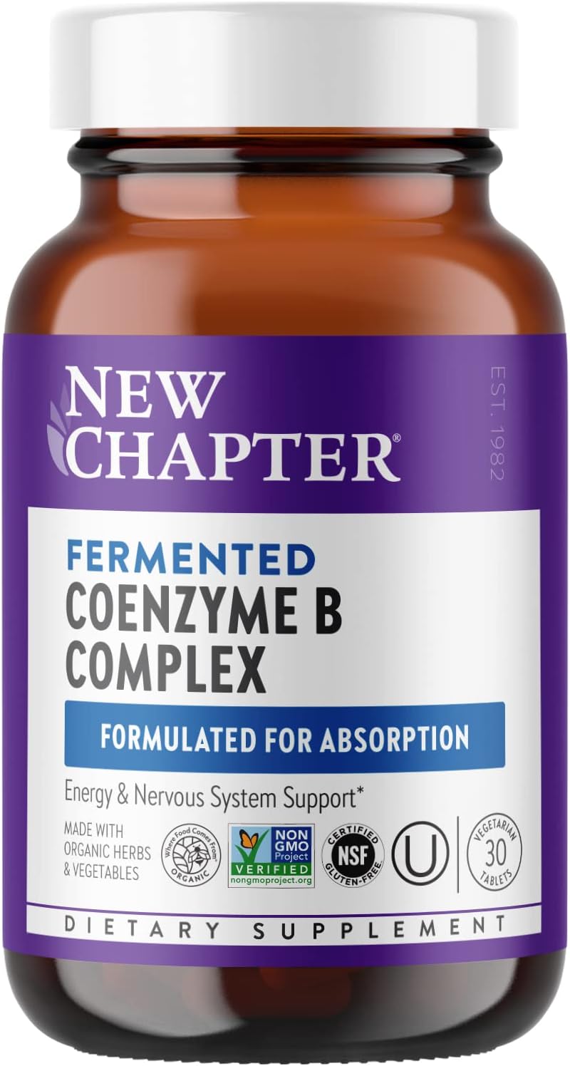 New Chapter Complejo B Fermentado - 60 Comprimidos