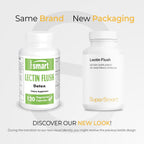 Supersmart - Lectin Flush - Bloqueador de Lectinas - Apoyo Digestivo y Detox - 120 Cápsulas Vegetales