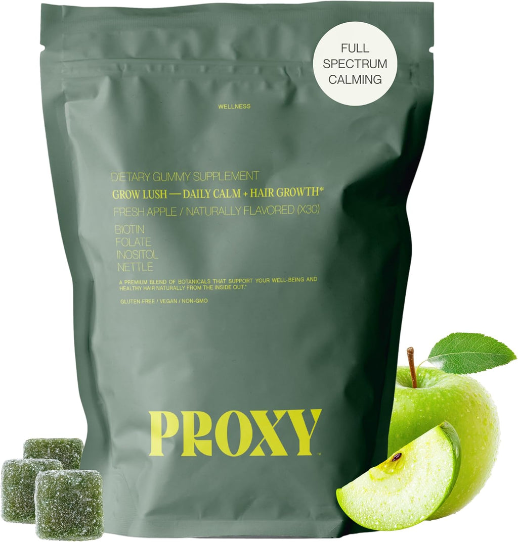PROXY Calm Gummies Bundle 4 Pack | Suplemento Vegano para la Calma y el Sueño (120 Gominolas)