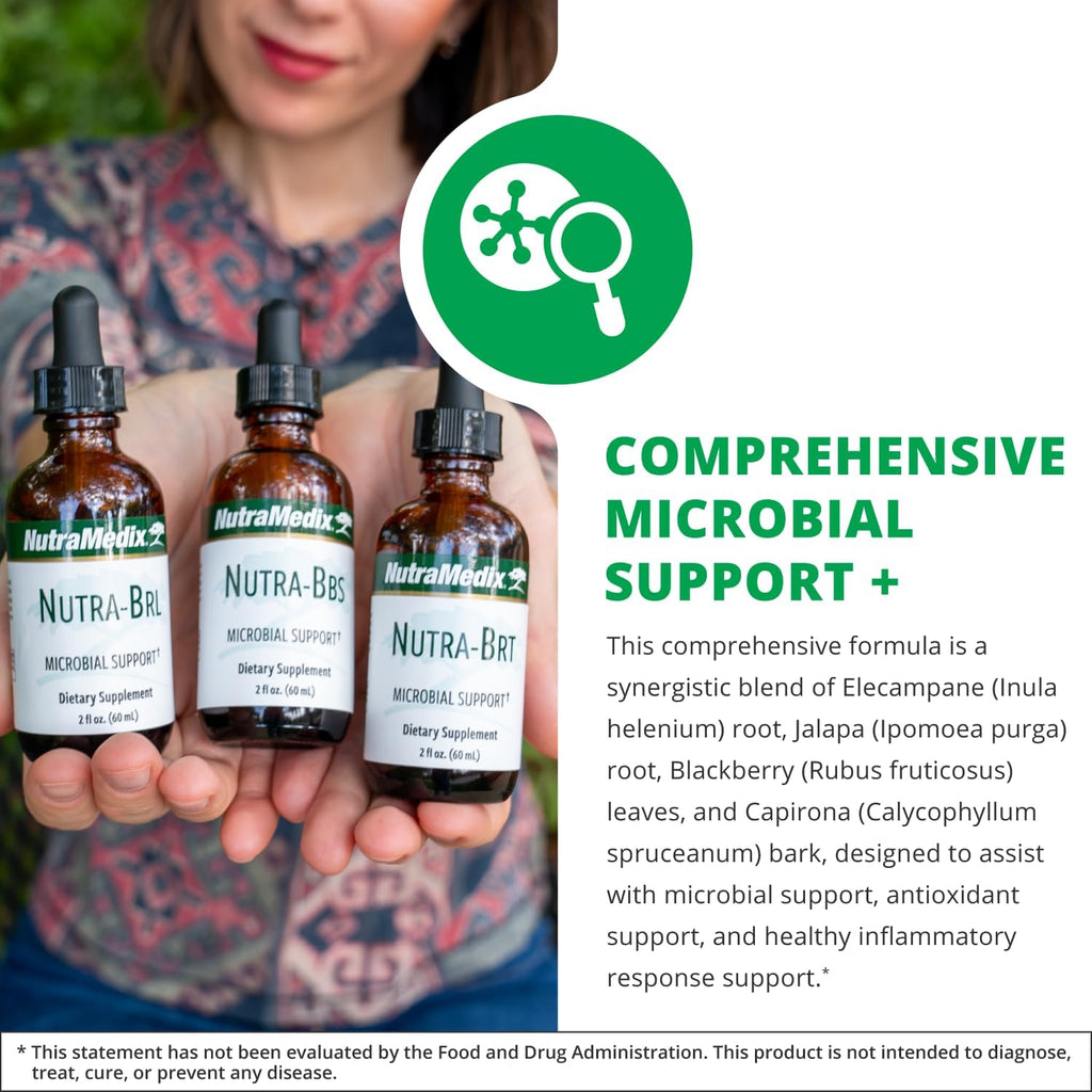 Nutramedix Nutra BBS - Suplemento Herbal Líquido para Apoyo Digestivo e Inmunológico (60 ml)