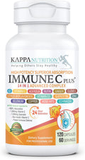Immune C Plus 14 en 1 – Quercetina 1000mg, Vitamina C 1000mg, Zinc 50mg, Vitamina D3 5000 UI, Selenio, Cobre, Acerola, Jengibre, Rutina, Naranja Amarga, Escaramujo, Equinácea (120 Cápsulas)
