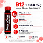 Neurobion Forte Vitaminas B12, B6, B1, B2 y Niacina - 20 Viales Orales de 10 ml - Complejo B Líquido para Energía y Sistema Nervioso