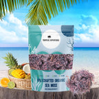 Musgo de Mar Púrpura (Purple Sea Moss) 100% Silvestre - Espectro Completo - 92 Minerales - 113g (4oz)