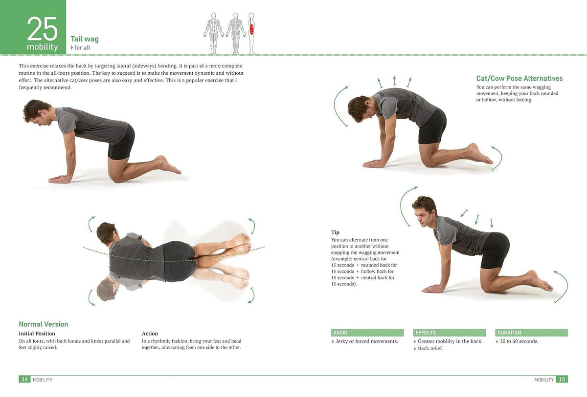 Cure Back Pain: 80 Personalized Easy – Fotografías guía: Cada movimiento se muestra paso a paso, facilitando su – Image 6
