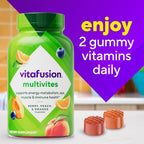 Vitafusion Multivitamínico Gomitas 120 gominolas para adultos