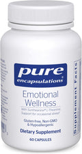 Pure Encapsulations Emotional Wellness - Apoyo para el Estrés Ocasional, 60 Cápsulas