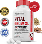 Vital Grow XL Extreme Cápsulas 1600mg Fórmula Premium para la Salud Masculina 60 Cápsulas