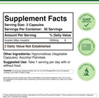 Inositol Capsules (Myo Inositol) 1000mg Health Support for Women (60 Count) (No Fillers, Vegan Safe, Gluten Free) by Double Wood