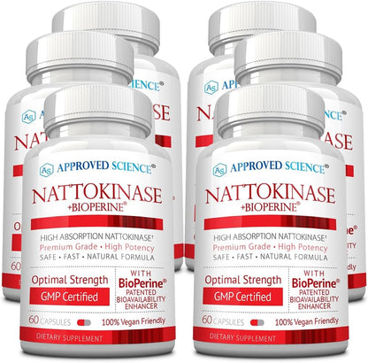 Approved Science Nattokinase 4000 FU - 200 – Alta potencia: 4000 FU (200 mg) por dosis, una concentración óptima – Image 7