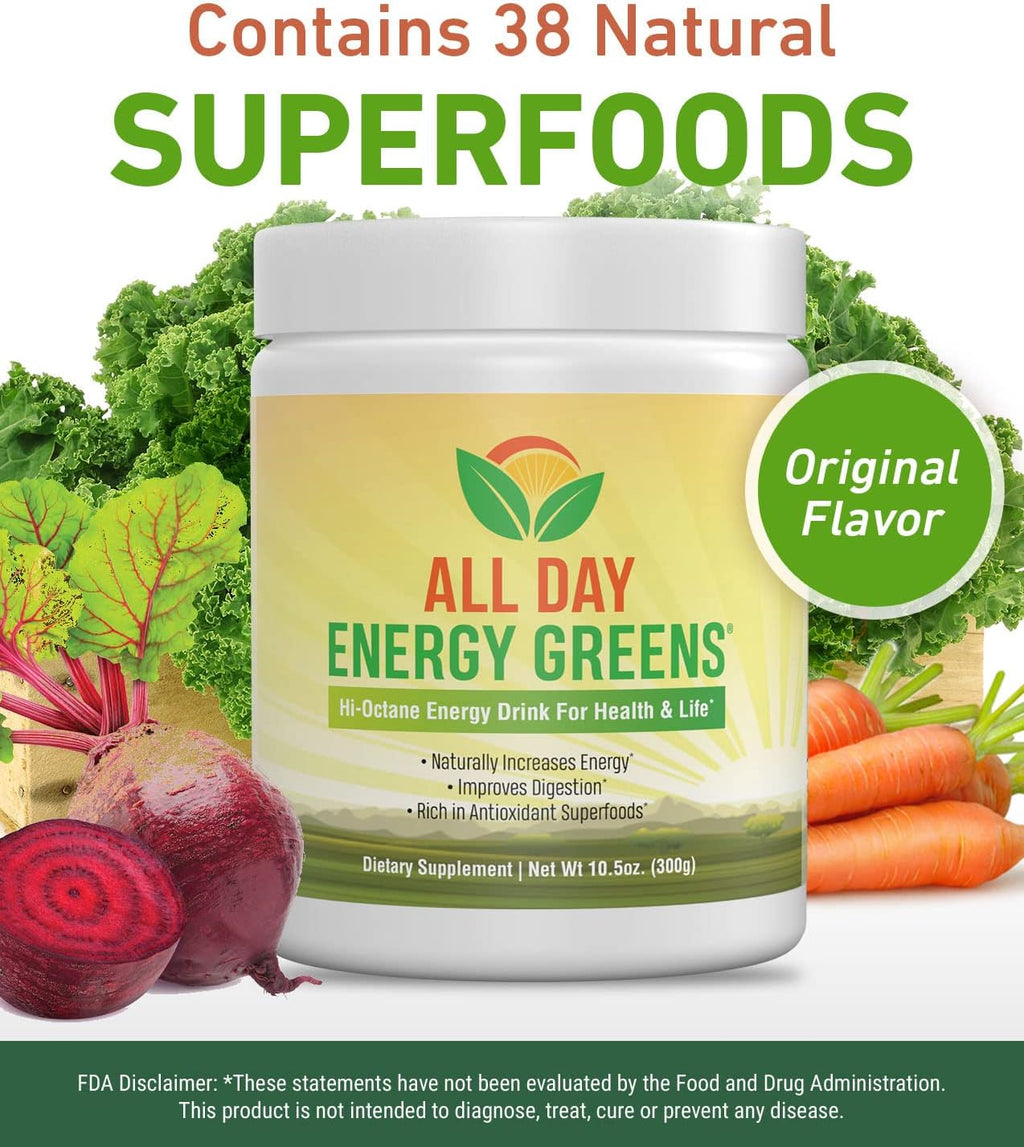 IVL - All Day Energy Greens - Superalimentos Verdes en Polvo