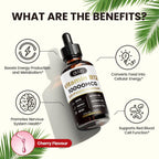Vitamina B12 Complex 10000 mcg | Gotas Sublinguales Triple B12 Sabor Cereza