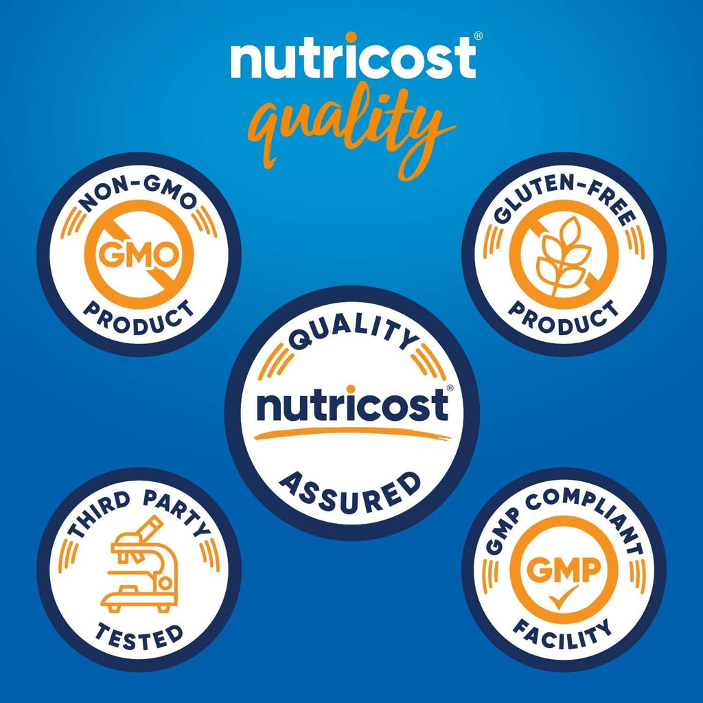 Nutricost Benfotiamina 300mg, 90 Cápsulas - Vitamina B1 Liposoluble Sin Gluten, No GMO, Vegetariano