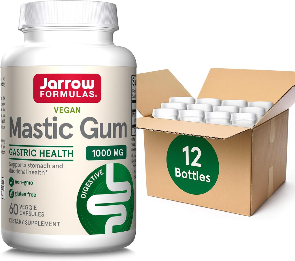 Jarrow Formulas Goma de Masilla (Mastic Gum) 1000 mg - 120 Cápsulas Veganas