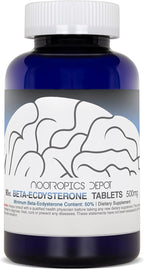Nootropics Depot Beta Ecdysterone 50% - 500mg - 90 Cápsulas