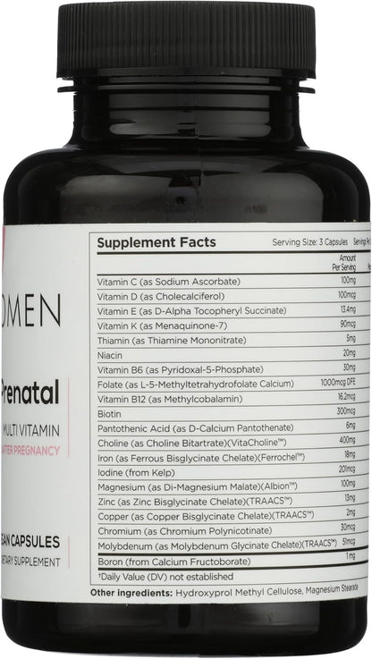 Beli Women Prenatal Multivitamin - 90 – Folato: El folato contribuye al crecimiento de los tejidos maternos – Image 5