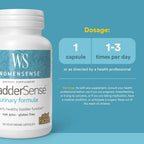 Natural Factors WomenSense BladderSense - Bladder Function Supplement - Pumpkin Seed Extract - Vegan, Gluten-Free - 90 Capsules