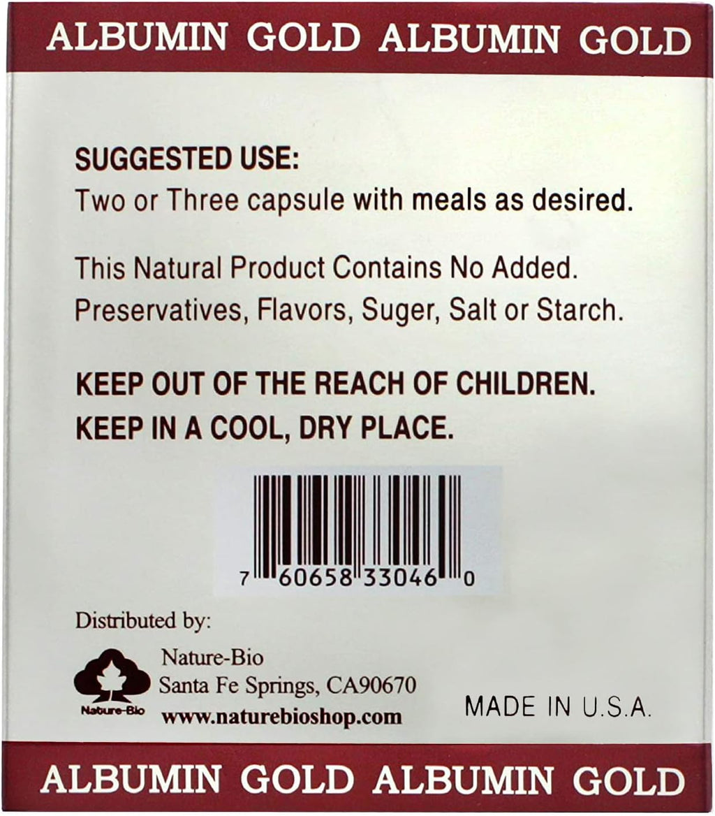 Natural Albumin Forte - Jalea Real con Asta de Ciervo (1500 mg, 200 cápsulas blandas)