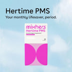 Hertime PMS - Apoya un Ciclo Menstrual Saludable - con Minerales, Raíz de Peonía, Ginseng Siberiano - Sin Azúcar - 15 Sobres - Limonada de Frambuesa