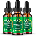 Dentitox Pro Drops para Dientes y Encías Saludables - Fórmula Avanzada con Mezcla Natural (3 Envases)