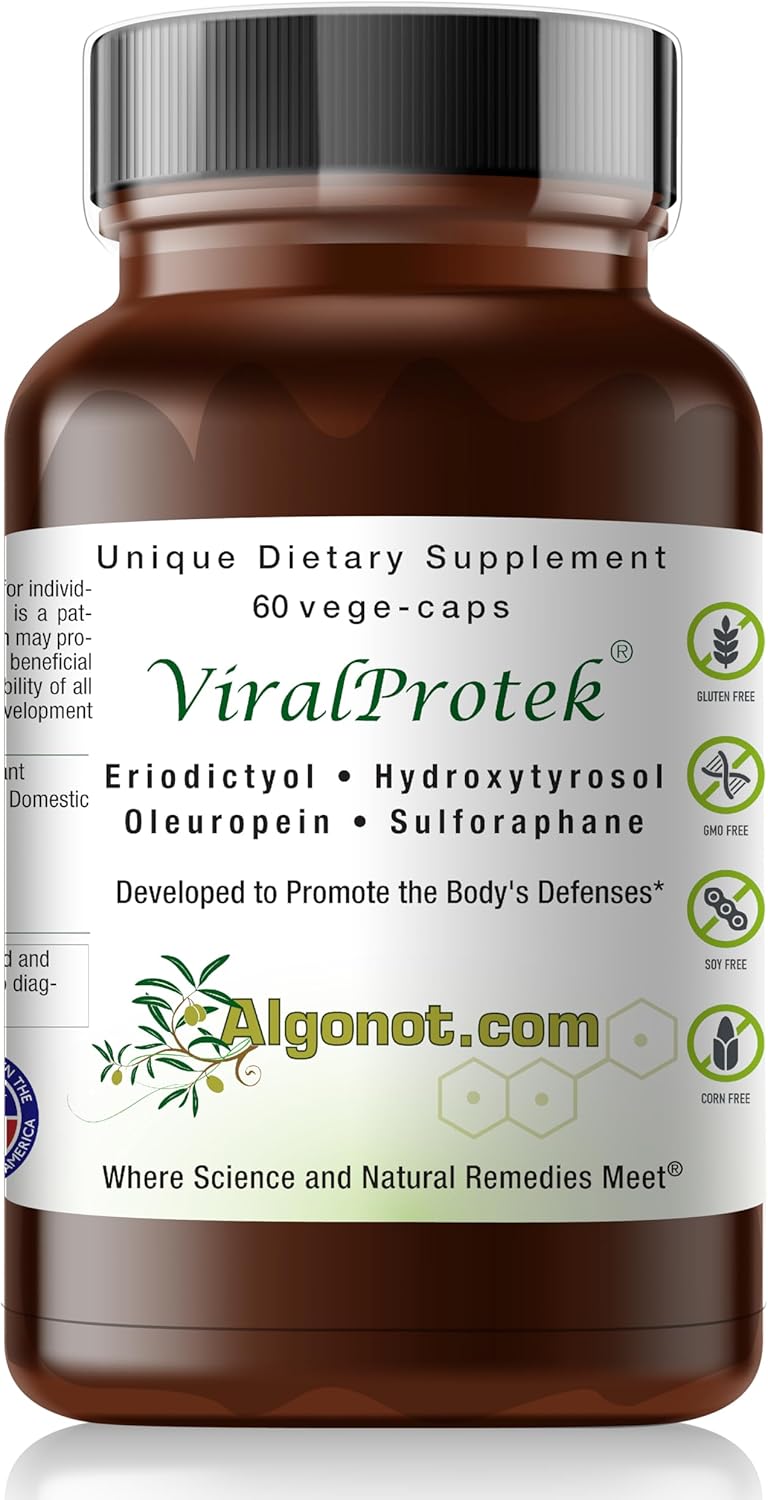 Algonot ViralProtek® Suplemento Vegano 60 cápsulas, Apoyo Inmunológico