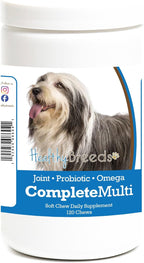 Healthy Breeds Bearded Collie Multivitamínico Completo en Masticables Blandos 120 uds