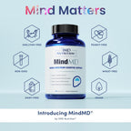 MindMD de 1MD Nutrition - Suplemento para la Memoria y Concentración (60 Cápsulas)