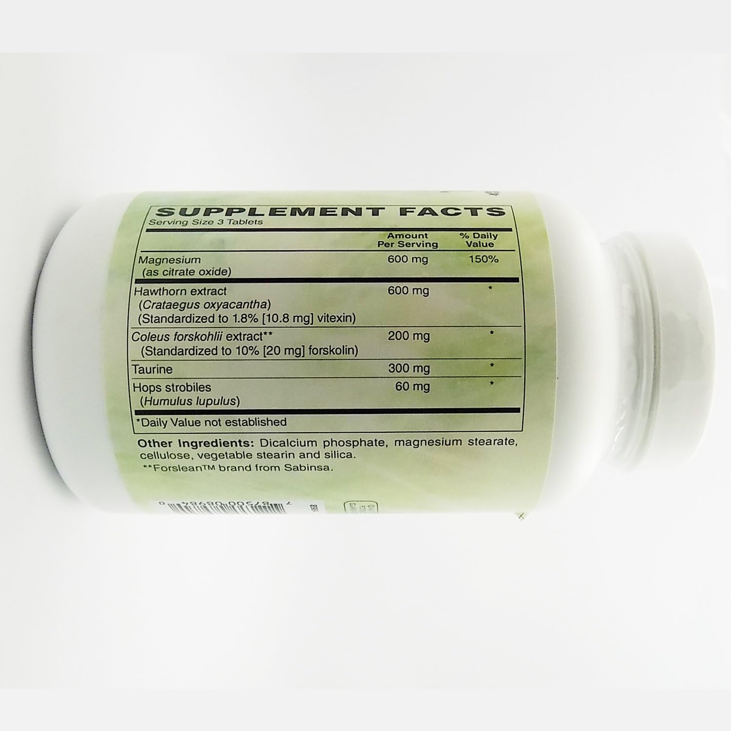 Blood Pressure Support, Mineral & Herbal Support, 180 Tablets